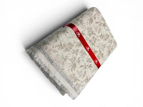 Image of JHABAK'S Unstitched 100% Pure Cotton Shirt Fabric for Men - Shirt Fabric & Kurta Material