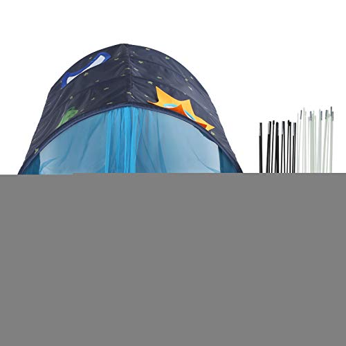 Tienda Baby Tunnel, Tienda de CampañA Infantil PortáTil, Plegable para NiñOs Tienda de Cama TúNel de Rastreo, Juguetes de Interior Al Aire Libre para NiñOs y NiñAs, Resistente Al Desgaste(azul)