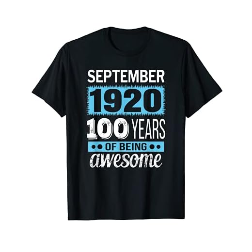 Regalo divertido de septiembre de 1920 - 100 cumpleaños de septiembre Camiseta