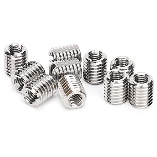 Écrous réducteurs M10 vers M6 renforcés pour fixation stable sur support plastique