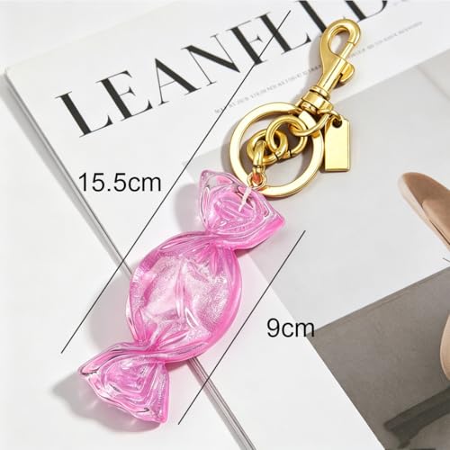 Image of Bag Charm KeyChain - Purse Wallet Chain & Charms Accessories for Handbags- Stocking Stuffers Gifts for Women Girls