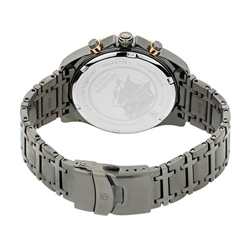 Titan Metal Maritime Analog Grey Dial Men's Watch Nm1830Km01/Nn1830Km01, Band Color-Grey - Image 5