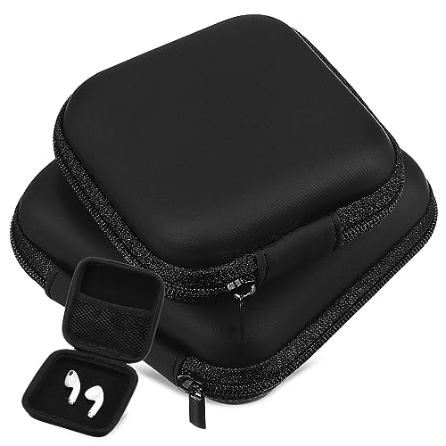 POPETPOP Electronic Storage Pouch Headphone Case Small Carrying Case Mini Pouch for Travel Work and Everyday Use