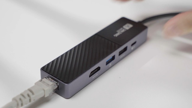 ERTHS USB C Hub, 8-in-1 USB C Hub Multiport Adapter mit 4K HDMI, 85W PD
