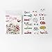 Produktbild Mdsfe 40Pcs / Tasche 24 Design niedlichen Tagebuch Aufkleber Sammelalbum Herzschlag Serie niedlichen kreativen Briefpapier dekorative Aufkleber - Cute Line