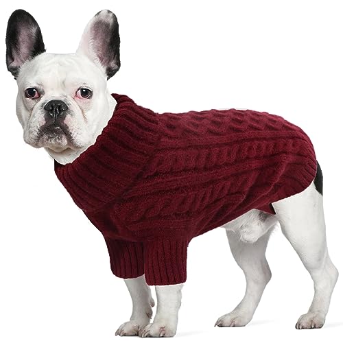 LiebeDD Dog Jumper XL Fleece Dog Jumpers for Puppy Small Medium