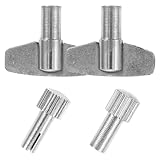 IMIKEYA Aufziehschlüssel aus Metall für Mechanische Uhren Einfach zu Bedienen Silberfarben für Heimuhren Reparatur und Uhrenwartung 1 Satz