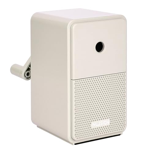 Manual Pencil Sharpener, Sharpener with 5 Gears Adjustable Point for