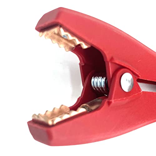 Image of Jump Starter Cable Booster Clamp Cable Replacement Alligator Clamp Booster Battery Clips XT90S Connector with 12 AWG Wire