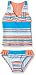Tommy Bahama Girls' Two Piece Striped Racerback Tankini
