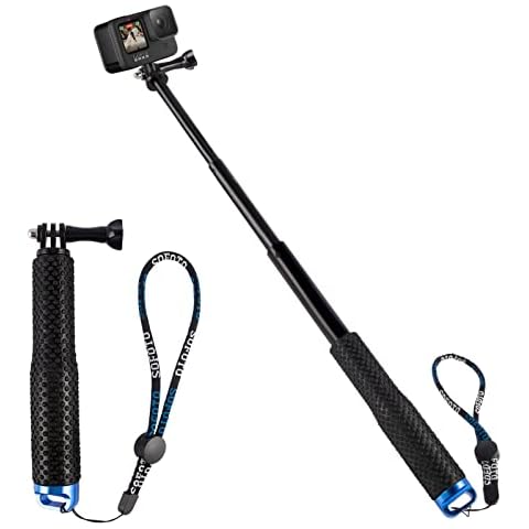 Taekooki Compatible Palo Selfie Gopro de Aleación de Aluminio Cover