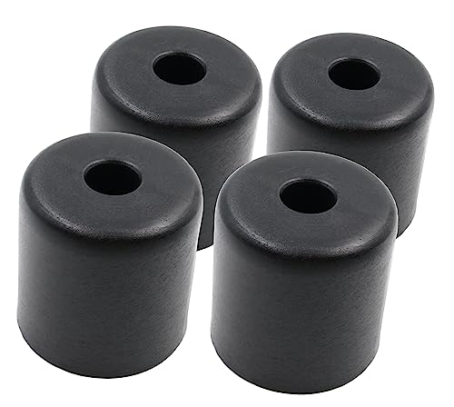 Design61 Lot De 4 Pieds De Meubles En Plastique à Visser