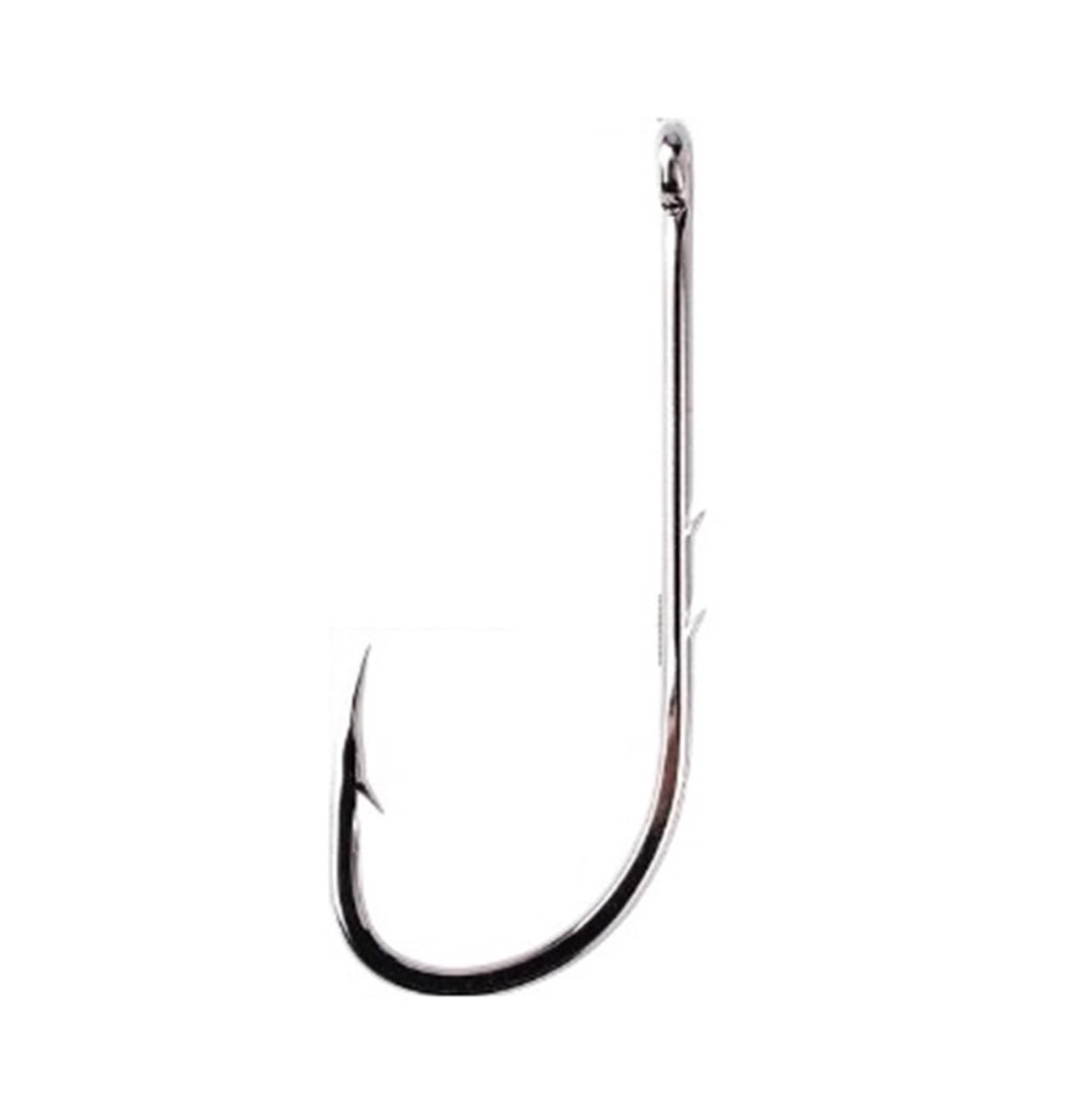 Hameçons de pêche à longue tige 1#-10# pour vos sorties nature et weekends au bord de l'eau