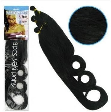 Hair Ocean YAKI PONY (3 BUNDLE) - COLOR 1B