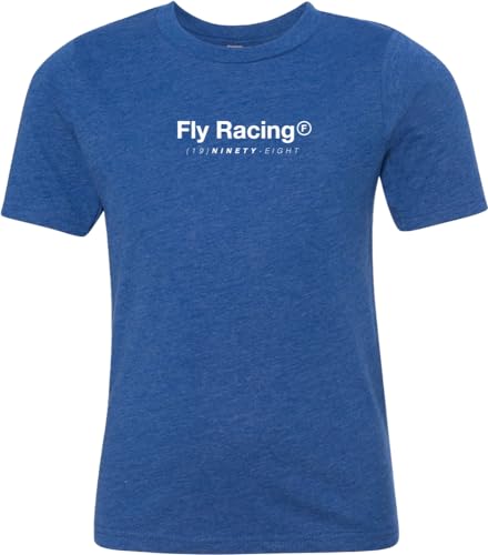 Fly Racing 354-0324YL Youth Fly Lost Tee Royal Blue Yl