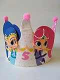  Corona de Cumpleaños de Shimmer y Shine