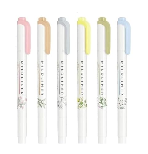 ゼブラ 蛍光ペン マイルドライナー フレグランス 香りつき 限定 6色セット ラインマーカー カード付き