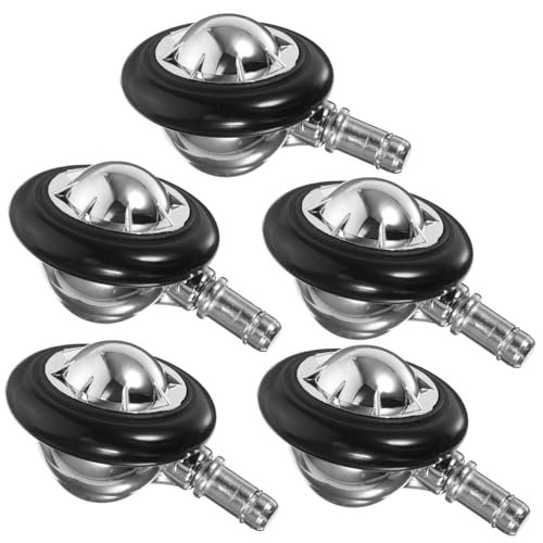 Roulettes pivotantes pour fauteuil de bureau lot de 5 haute fluidité