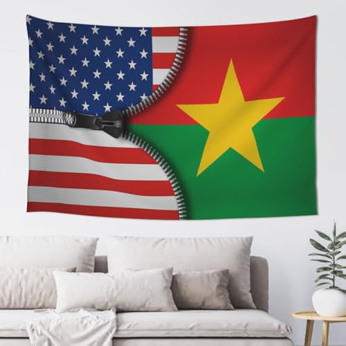 Tapisserie Usa Burkina Faso aux finitions artistiques de haute qualité