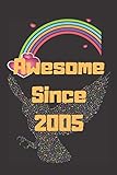 Photo Gallery awesome since 2005: notebook to take notes / for women / students/for children. lined journal / notebook, 150 pages, 6×9: awesome since 2005 Photo Gallery awesome since 2005: notebook to take notes / for women / students/for children. lined journal / notebook, 150 pages, 6×9: awesome since 2005