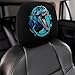 Dinosaur Universal Car Headrest Cover Car Seat Head Rest Protector Fit All Car Interior Auto Accessories 2 PCS