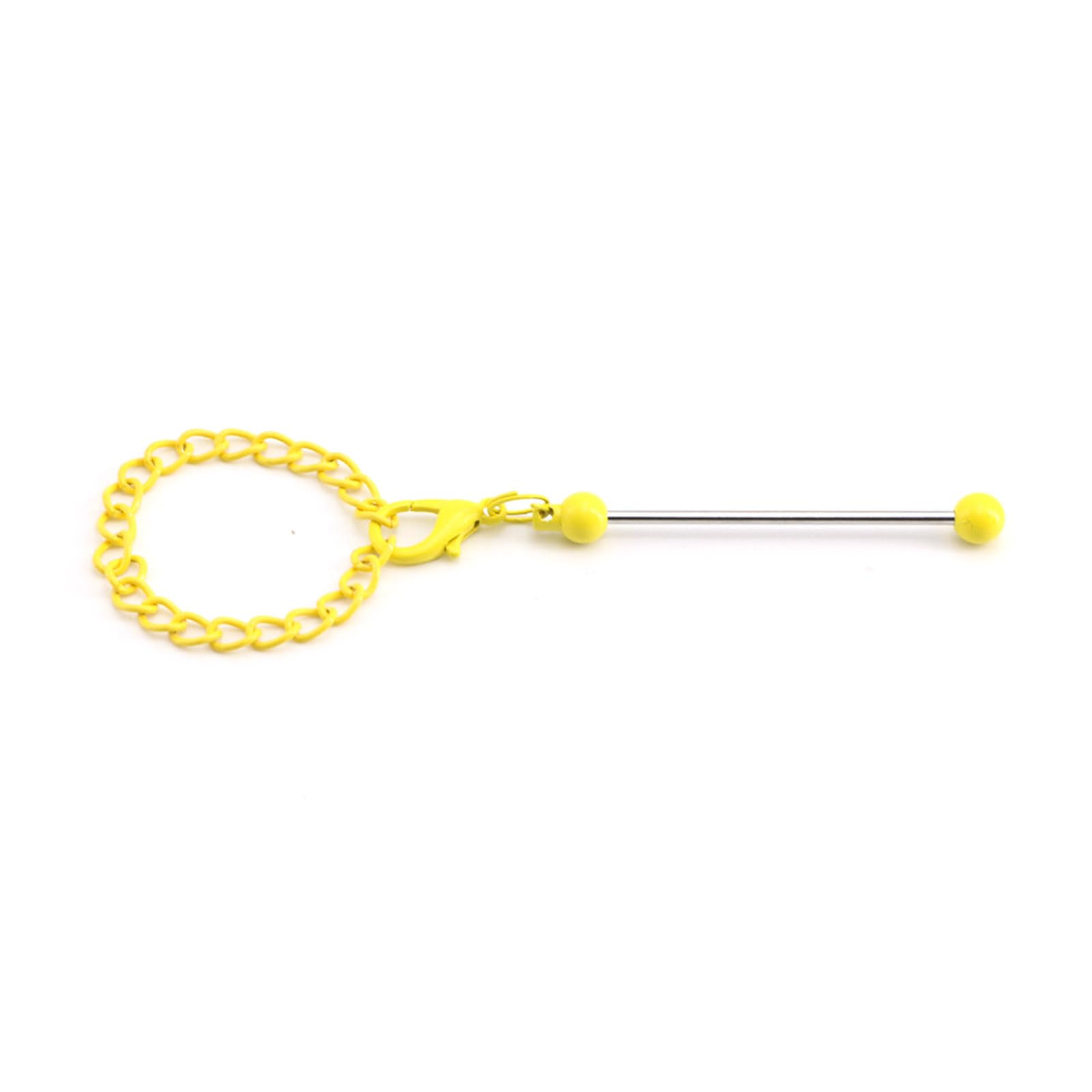 Creative Beaded Drinkware Chains Colorful Cup Handle Pendant Stylish Metal Beverage Cups Charm Accessory for Tumblers
