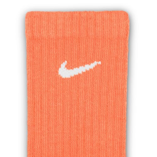 Image of Nike Unisex Kids' Everyday Cushioned Crew Socks (6-Pack) | Boys and Girls