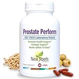 Picture of NEW ROOTS HERBAL Prostate Supplement with Super Blend of 16 Powerful Herbals: Saw Palmetto, Plant Sterols, Rye Flower, Borage Oil, Cranberry, Olive Oil, Selenium (30 Softgels) - Urinary Health
