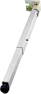 Furniture Leg Metal Furniture Feet Foldable Telescopic Adjustment Table Leg Stainless Steel Feet Table Frame Table Leg for Dining Table Office Table Bar Table Desk and Work Table(1