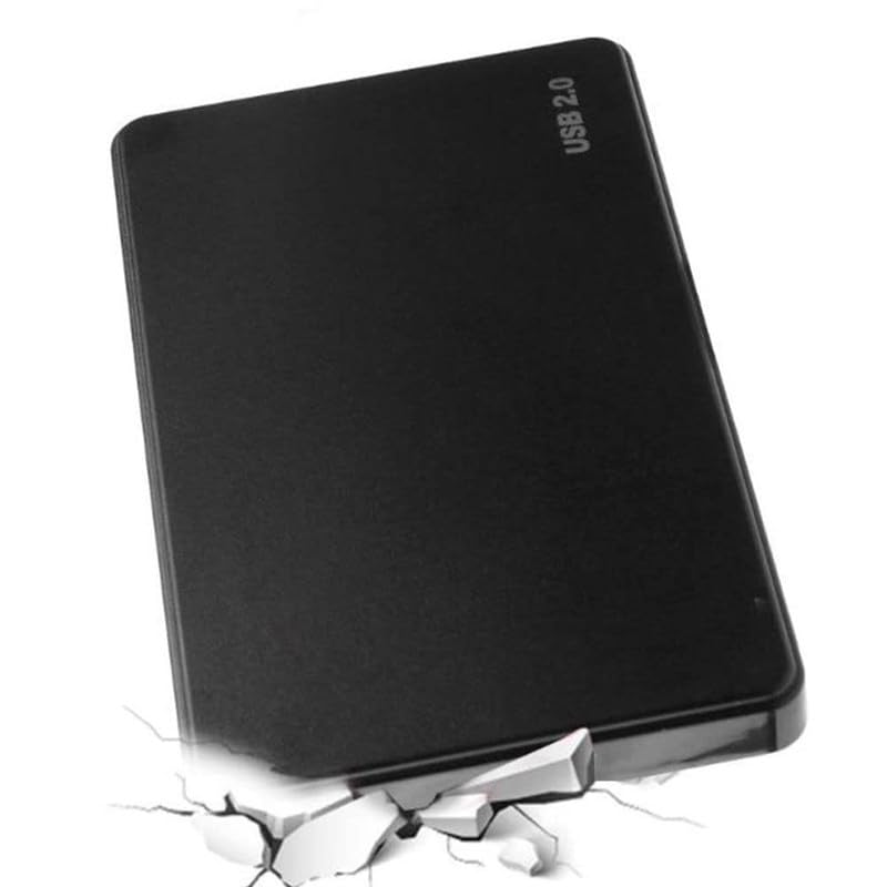 Image of SANCY 2.0 2.5 Inch SATA to USB External Hard Drive Enclosure HDD / SSD, Black Hard Disk Box Enclosure (CC-HDE-2.0)