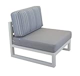 Tapicería calidad dralón Hevea Boston Silla 1 Plaza Blanco Exterior