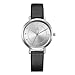 Produktbild SK SHENGKE Armbanduhren für Damen Lederarmband Quarz Uhren Frauen Armbanduhr (K8008-BK)