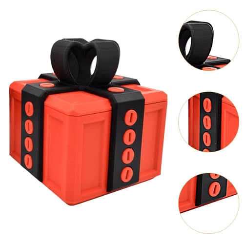 Image of BNFAnnoying Gift Box with Screws Decorative Gift Box Storage Box Container Case Black 6cm|Home & Garden | Greeting Cards & Party Supply | Gift Wrapping Supplies |1 Annoying Gift Box