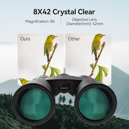 SVBONY Binoculares 8x42 para Adultos con Lentes ED miniatura 2
