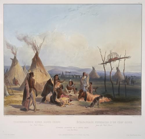 Tableaux graffiti Karl Bodmer : poster impression art mural moderne pour salon 60x90cm