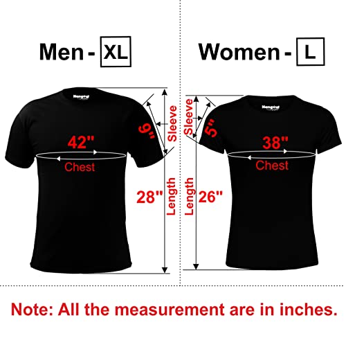 Image of Hangout Hub HH81 Men & Women T shirts |Round Neck T-Shirt| Regular Fit | Half Sleeves | Cotton | Couple Tshirts for Couple |Pack of 2|Couple T-Shirts