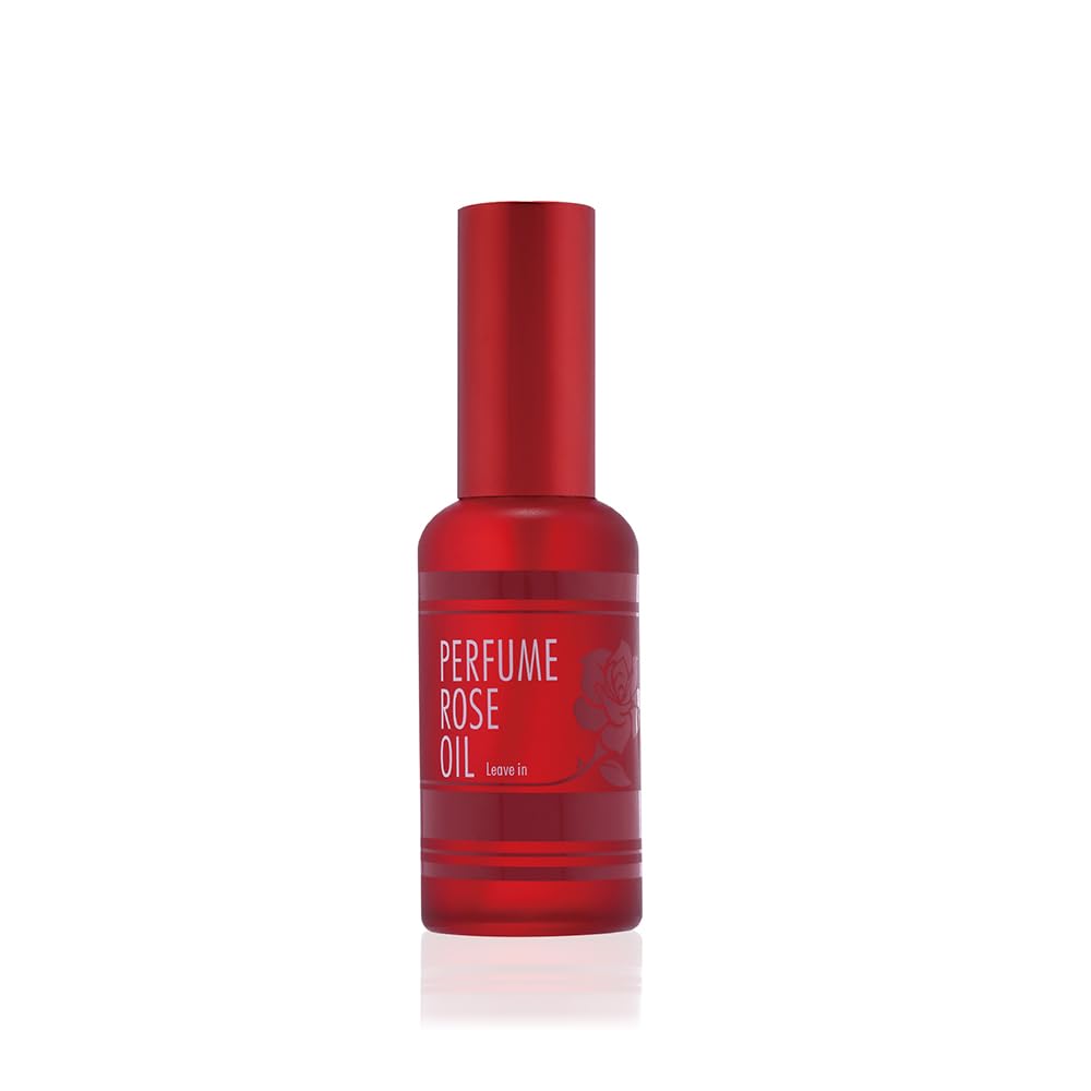 Perfume Rose Oil Leave In (1.69 oz/50 ml) UV Protection/Frizz Control/Sleek & Smooth/Moisturizing & Repair