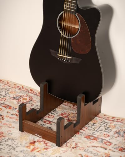 Support de guitare en bois double STRICH L-2AW rack guitare acoustique