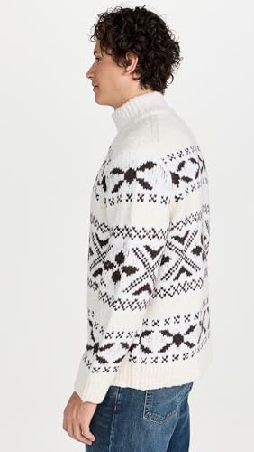 Vince Men's Fairsile Full Zip Mock Neck4