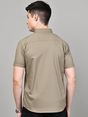 Image of Majestic Man Men's Cotton Slim Fit Shirt