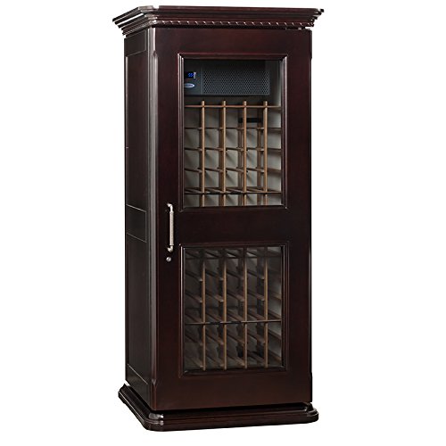 Le Cache Euro 1400 Wine Cabinet - Chocolate Cherry finish