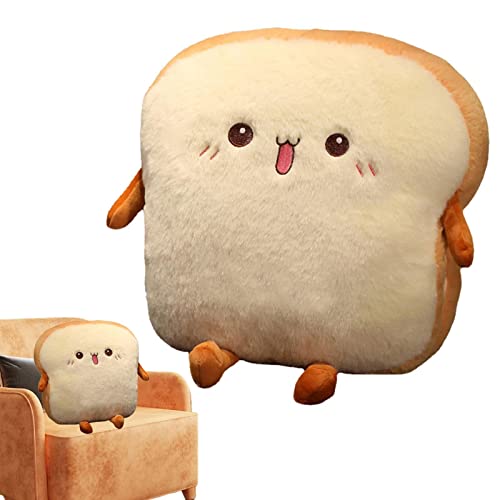 トーストぬいぐるみ枕 - ぬいぐるみぬいぐるみハンド ウォーマー クッション | 家の装飾かわいいハンドウォーマークッション子供のためのギフトクリスマス新年