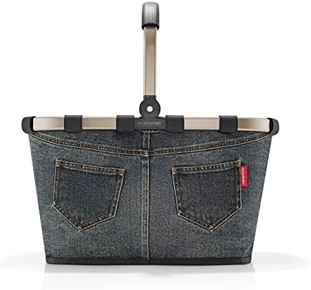 Reisenthel Carrybag XS Blu Scuro - Cestino Spesa Compatto Con Tasca Interna, Idrorepellente - Foto 7