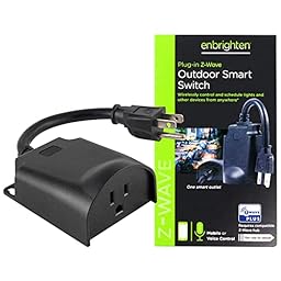 Enbrighten 14298 Z-Wave Plus Plug-In Outdoor Smart Switch photo