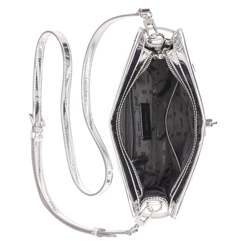 DKNY Bleeker Crossbody, Black/Silver2