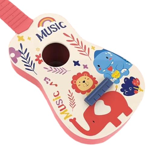 F Fityle Mini Guitare Ukulele pour Enfants, Taille compacte, Jouets pour bébés débutants, Instrument éducatif, Cadeau de Nouvel an et de noël , Rose - Les Beatles, Paul McCartney, John Lennon, RIngo Starr, George Harrison F Fityle Mini Guitare Ukulele pour Enfants, Taille compacte, Jouets pour bébés débutants, Instrument éducatif, Cadeau de Nouvel an et de noël , Rose – Image 8