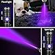 DARKBEAM UV Taschenlampe uv Lampe 395nm Licht USB Aufladbar, Woodsche Lampe Schwarzlichtlampe Klein LED Schwarzlicht Taschenlampe Mini für Resin Härten, Nägel, Urindetektoren, mit UV-Brille