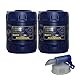 Produktbild 2x 20 L MANNOL Getriebeöl Hypoid Getriebeoel 80W-90 API GL4/GL 5 + Auslaufhahn