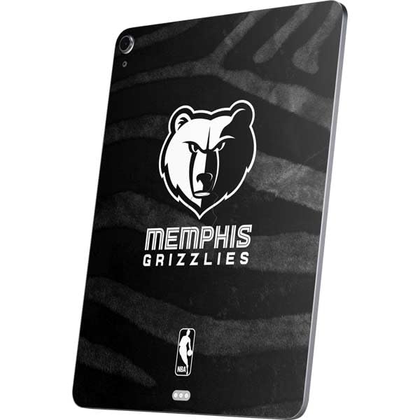 Skinit Decal Tablet Skin Compatible with iPad Air 11in (2024-2025) - Officially Licensed NBA Memphis Grizzlies Black Animal Print Design