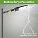 LED Flying Direct 300W LED Parking Lot Lights, 20KV Surge Protection LED Shoebox Lights with Slip Fitter Mount, 5000K 1000W MH/HPS Equiv. 39,000LM - 40,500LM, DLC Premium UL cUL AC 100-277V